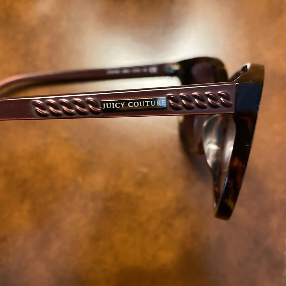 Juicy Couture New  Brown “tortoise”Sunglasses…..free Bebe bag - Picture 9 of 12